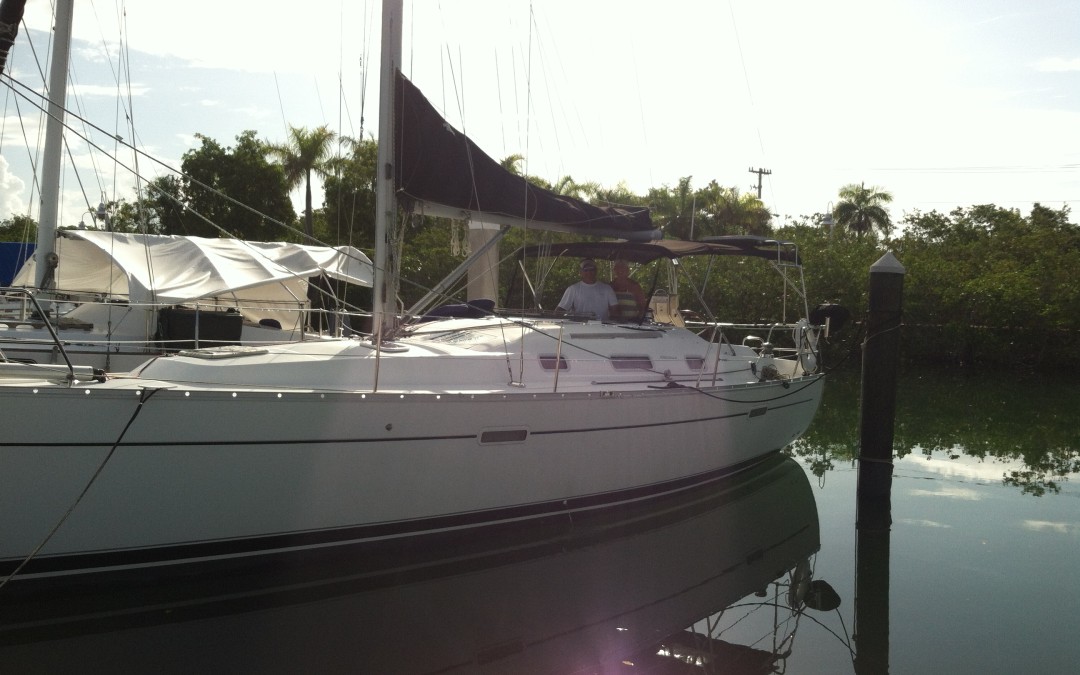 Our newest Keel Boat Grads Faye and Roger