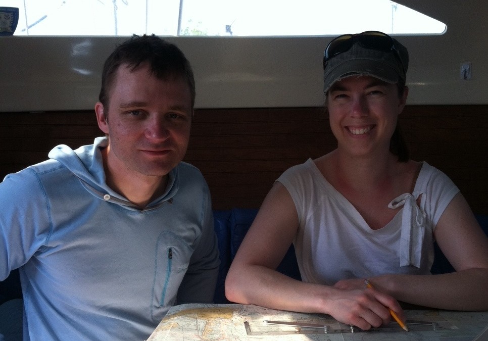 Kristin and Brian both attain Bare Boat